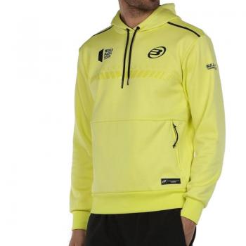 Sudadera Bullpadel Lardo M Limon - Sudadera de hombre, color limón, material transpirable, diseño moderno, ideal para deportes y actividades al aire libre