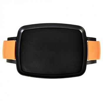 WECOOK 16000 Bandeja Asadora Aluminio Fundido Vitae, 47 x 30 cm, prensado, Negro, 47x30 cm