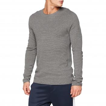 SELECTED HOMME Slhrocky Crew Neck B Noos suéter, Gris