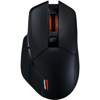 Ratón Inalámbrico para Juegos PowerColor ALPHYN AM10 - 26000 DPI, Color Negro