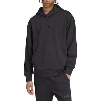 Adidas Men's All Season Fleece Hoodie - Black - Size S
