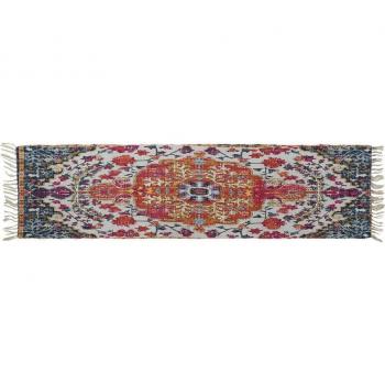 Alfombra DKD Home Decor Algodón Multicolor Chenille (60 x 240 x 1 cm)