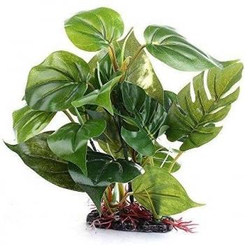 FACILLA®Planta Artificial Plástico Decoración para Acuario Pecera Colores Elegibles 15-20CM