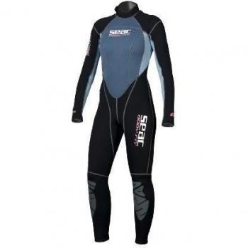 Seac NEW BODY-FIT LADY 3MM XS - Traje húmedo de buceo, talla XS