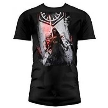 SD toys - T-Shirt - Star Wars Episode 7- Homme First Order Noir Taille S - 8436546898993