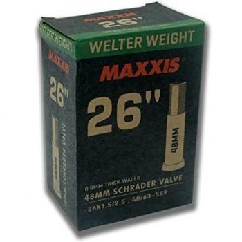 Cámara Maxxis Welter Weight 26x1.5-2.5 Válvula Schrader 48mm