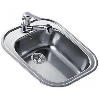 Fregadero Teka Stylo 1C Color Inox Ref 10107007 Mueble De 45 Cm