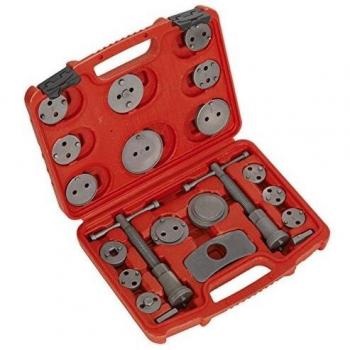 Kit de herramientas para giro y retroceso de pistones de freno SEALEY VS0282, 21 piezas