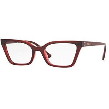 Ray-Ban 0VO5275B Monturas de Gafas, Rojo, 52 para Mujer