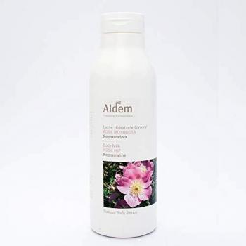 Aldem Leche Hidratante Corporal Rosa Mosqueta - 9 de 400 ml.