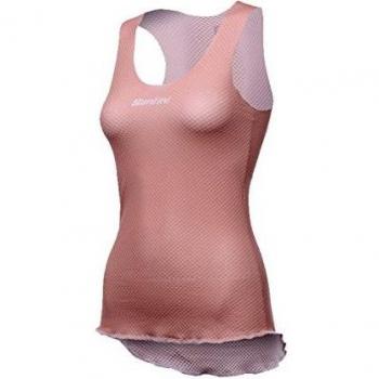 Santini Lieve Women's Camiseta Interior sin Mangas, Mujer, Rosa, Extra-Large