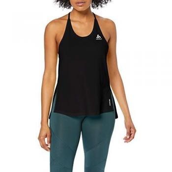 Odlo BL Top Crew Neck Singlet Ceramicool, Mujer, Negro, Small
