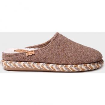 Zapatillas de casa cerradas de mujer Toni Pons Miri-FP Taupe