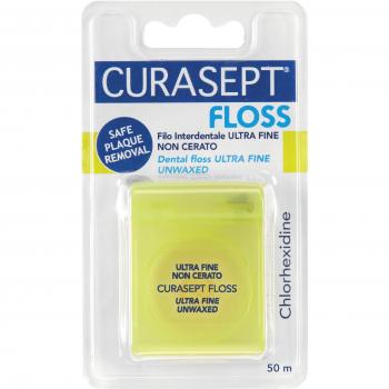 Curasept Floss No Encerado Clorhexidina 50m