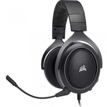 Corsair HS50 Stereo - Auriculares gaming con micrófono desmontable