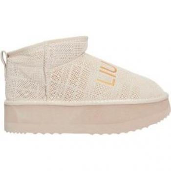 Botines de Piel Liu Jo Jane 01 para mujer - Beige, Altura plataforma 5 cm