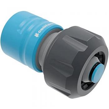 Conector rápido para manguera de jardín 3/4 con función stop ideal Cellfast
