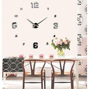 '39 W DIY 3d Mirror Small Numbers Acrylic – Adhesivo de pared WALL CLOCK