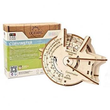 UGEARS Stem Lab Puzzle 3D - Maquetas para Montar - único maqueta Madera Puzzles 3D Incluye aplicación móvil - Mecánico maquetas para Construir Adultos y niños 8+