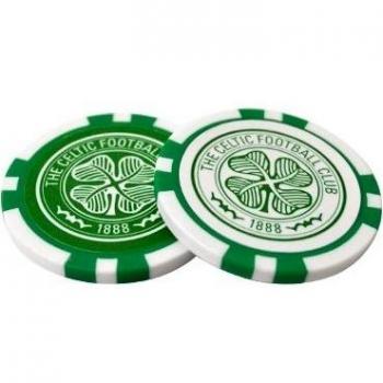 Celtic F.C. Celtic - Marcador de marcador de golf, color blanco / verde