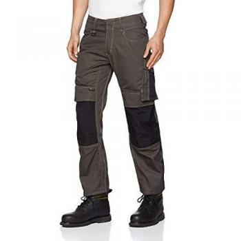 Pantalones de Trabajo Mannheim Mascot Talla 82C62, Color Gris Oscuro/Negro
