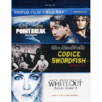 Point break - Punto di rottura + Codice swordfish + Whiteout - Incubo bianco [Italia] [Blu-ray]