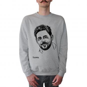 Mister Merchandise Sudadera para Hombre Aaron Aron Rodgers Suéter Sweater, Tamaño: XXL, Color: Grau