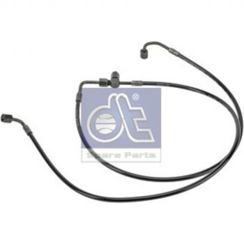 Tubo flexible para dispositivo de vuelco de cabina DT Spare Parts 1.28154, M12 x 1,5, L1: 790 mm, L2: 900 mm