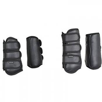 Horka entrenamiento botas juego de 4, negro, large
