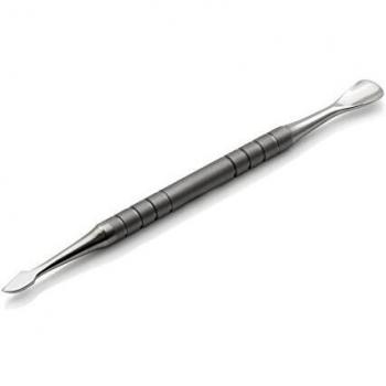 Instrumento Doble para Manicura Hans Kniebes - Empujapieles y Cortacutículas