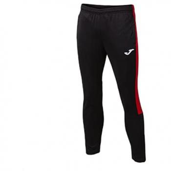 Pantalón largo deportivo Joma Eco Championship hombre negro rojo