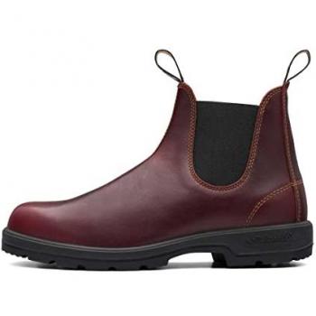 Blundstone Classic Chelsea Waterproof Leather Boots - Unisex, Redwood Color