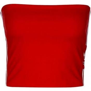 adidas Tube Top, Mujer, Lush Red/White, 48