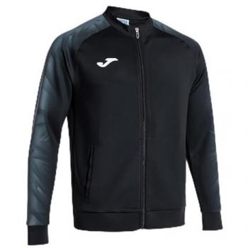 Chaqueta Joma Elite XI Mujer/Niña Negro Antracita, Sudadera con Cremallera Joma Elite XI, Sudadera Joma Elite XI Hombre Negro Gris XS