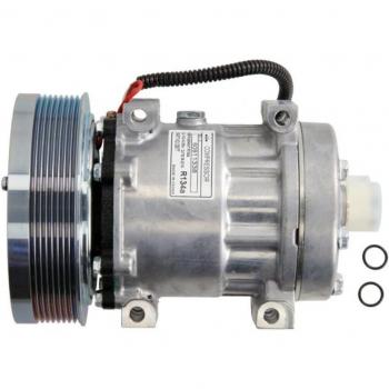 Compresor de aire acondicionado NRF 32877, tipo de compresor para sistemas de aire acondicionado, compatible con diferentes modelos de vehículos, diseño eficiente en energía, fácil instalación, alta durabilidad y rendimiento óptimo