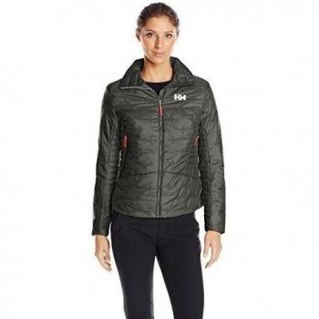Helly Hansen W Cross Insulator - Chaqueta para mujer, color gris, talla S