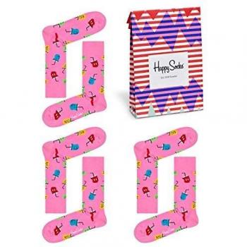 Happy Socks Soda Sock Calcetines, Multicolor