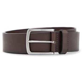 Boss Jor-V Men's Leather Belt Dark Brown 100 cm