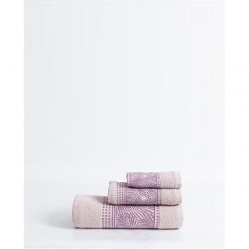 Conjunto de Toallas Jacquard Ocean Rosa - Suavidad y Absorción Garantizadas
