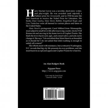 Main Street by Sinclair Lewis - Classic Fiction Novel