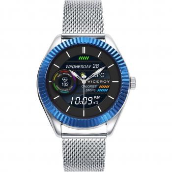 Smartwatch Viceroy SmartPro 41139-30 para Hombre con Caja de Acero y Malla Milanesa