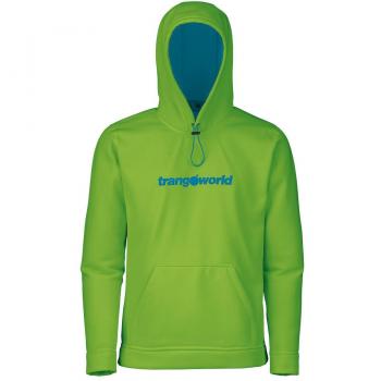 Trangoworld Login Sudadera, Hombre, Verde / Azul Mar, L