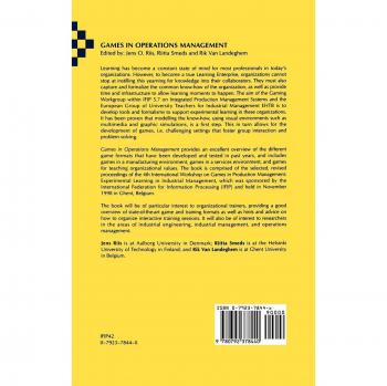 Integrated Production Management Systems: Games in Operations Management (Springer Workshop Proceedings)