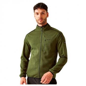 Regatta Kames Men's Breathable Full Zip Fleece Jacket - Nephrite Green, Size 3XL
