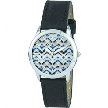 Snooz Reloj Analógico para Mujer de Cuarzo con Correa en Cuero Saa1040-74