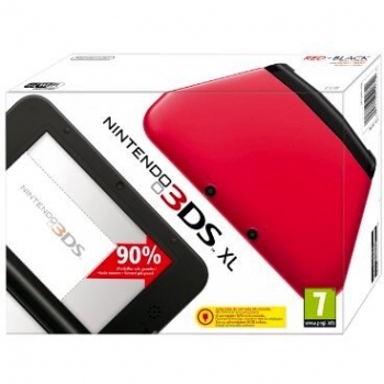 Consola Nintendo 3DS XL Negra y Roja - Nueva y en Oferta