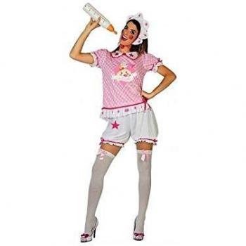 Disfraz de Bebé rosa para mujer