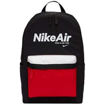 NIKE Nk Heritage Bkpk - 2.0 Nkair Sports Backpack, Unisex adulto, Black/University Red/