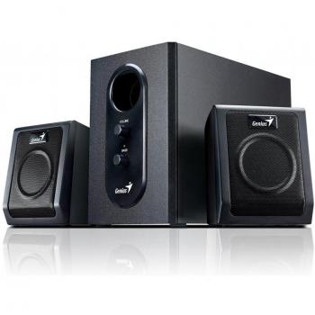 Genius SW-2.1 355 - Altavoces de 4 W, negro