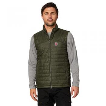 Chaleco Fjällräven Expedition X-Lätt verde oscuro, tamaño XXL, para hombre